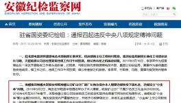 海螺水泥分公司領(lǐng)導(dǎo)收紅包被紀(jì)檢組調(diào)查！
