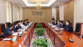 高登榜董事長(zhǎng)會(huì)見同煤集團(tuán)總經(jīng)理崔建軍