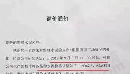 預(yù)言成真！2000家水泥企業(yè)全面漲價！！或再現(xiàn)“熟料荒”！
