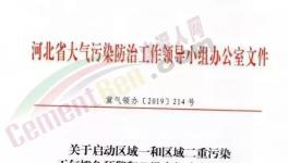 急！！河北、河南11月1日開始水泥企業、工地、貨車運輸停限產！