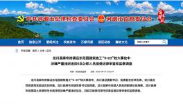 8死1傷事故，5名公職人員涉違紀(jì)被調(diào)查！