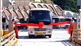 葛洲壩參建的延黃高速正式通車(chē)了！