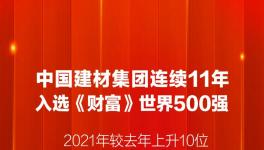 中建材、海螺水泥又雙叒叕入選世界500強！