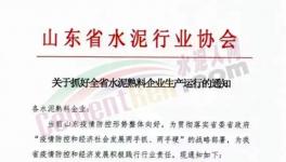 又一水泥大省暫停錯峰生產！